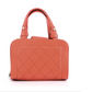 CHANEL LABEL CLICK QUILTED CALFSKIN MINI SHOPPING TOTE BAG