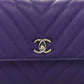 CHANEL MINI COCO HANDLE CHEVRON QUILTED CAVIAR LEATHER BAG