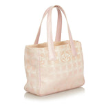 Chanel New Travel Line Canvas Tote Bag (SHG-25307)
