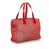 Chanel New Travel Line Nylon Tote Bag (SHG-29977)