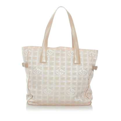 Chanel New Travel Line Nylon Tote Bag (SHG-32680)
