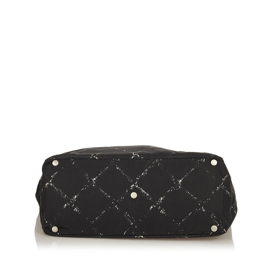 Chanel Old Travel Line Nylon Tote Bag (SHG-25580)