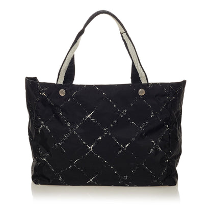 Chanel Old Travel Line Nylon Tote Bag (SHG-27920)