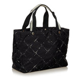 Chanel Old Travel Line Nylon Tote Bag (SHG-28505)