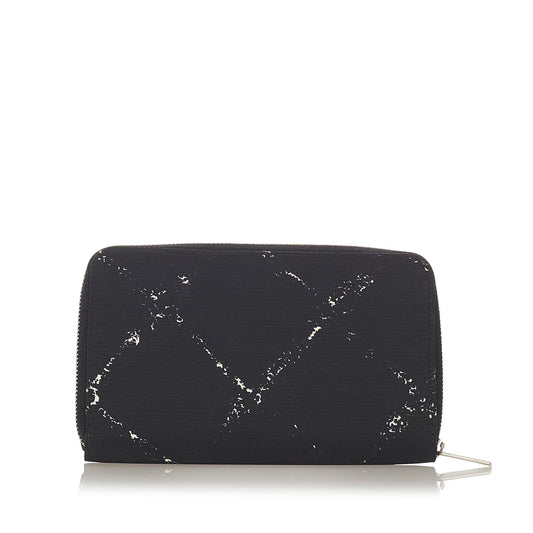 Chanel Old Travel Line Zip Around Wallet (SHG-23762)