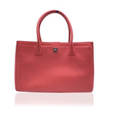 CHANEL PEBBLED LEATHER LARGE EXECUTIVE TOTE BAG WITH SHOULDER STRAP-HS