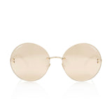 Chanel Rimless Round Sunglasses