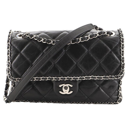 CHANEL RUNNING CHAIN AROUND FLAP BAG MEDIUM