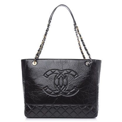 Chanel Shiny Aged Calfskin Quilted Bag