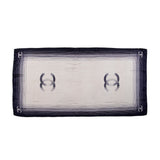 Chanel Silk CC Oversize Scarf (SHF-21869)