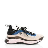 Chanel Suede Mesh CC Cap Toe Sneakers - Size 10 / 40