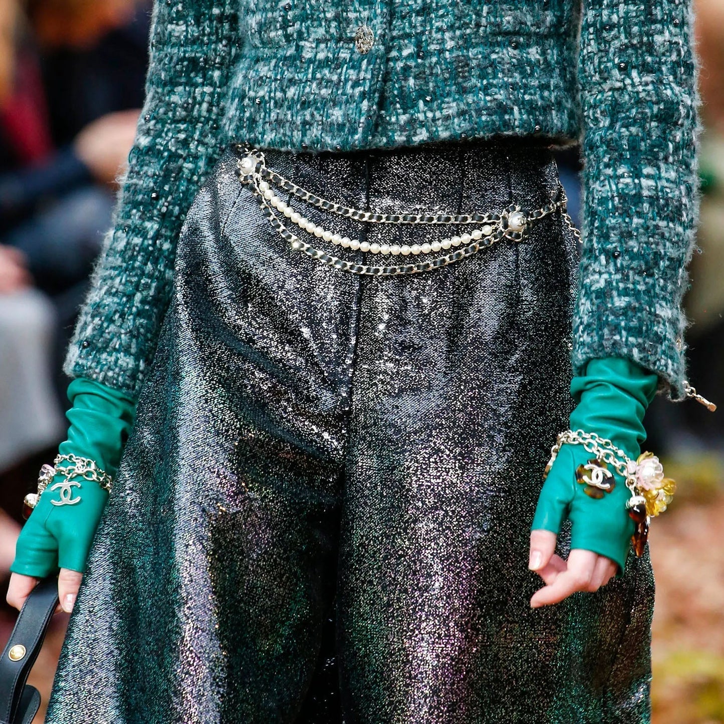 CHANEL TORTIE CHARM BRACELET