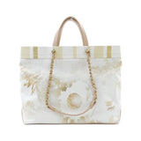 CHANEL CC CAMELLIA TOTE BAG