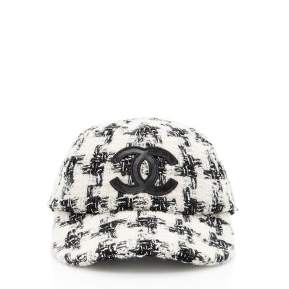 Chanel Tweed CC Baseball Hat - Size M