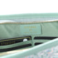 CHANEL TWEED LAMBSKIN  PVC POUCH CLUTCH BAG