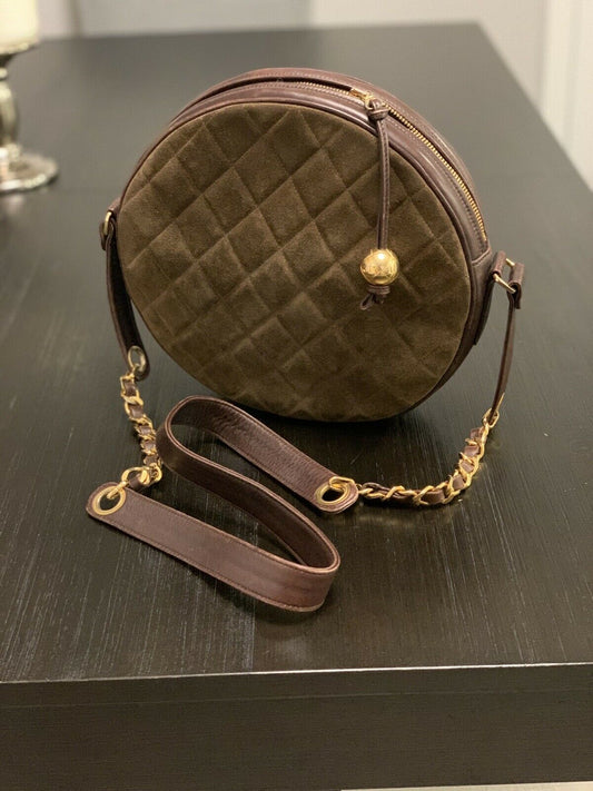 Chanel   Round Crossbody Bag