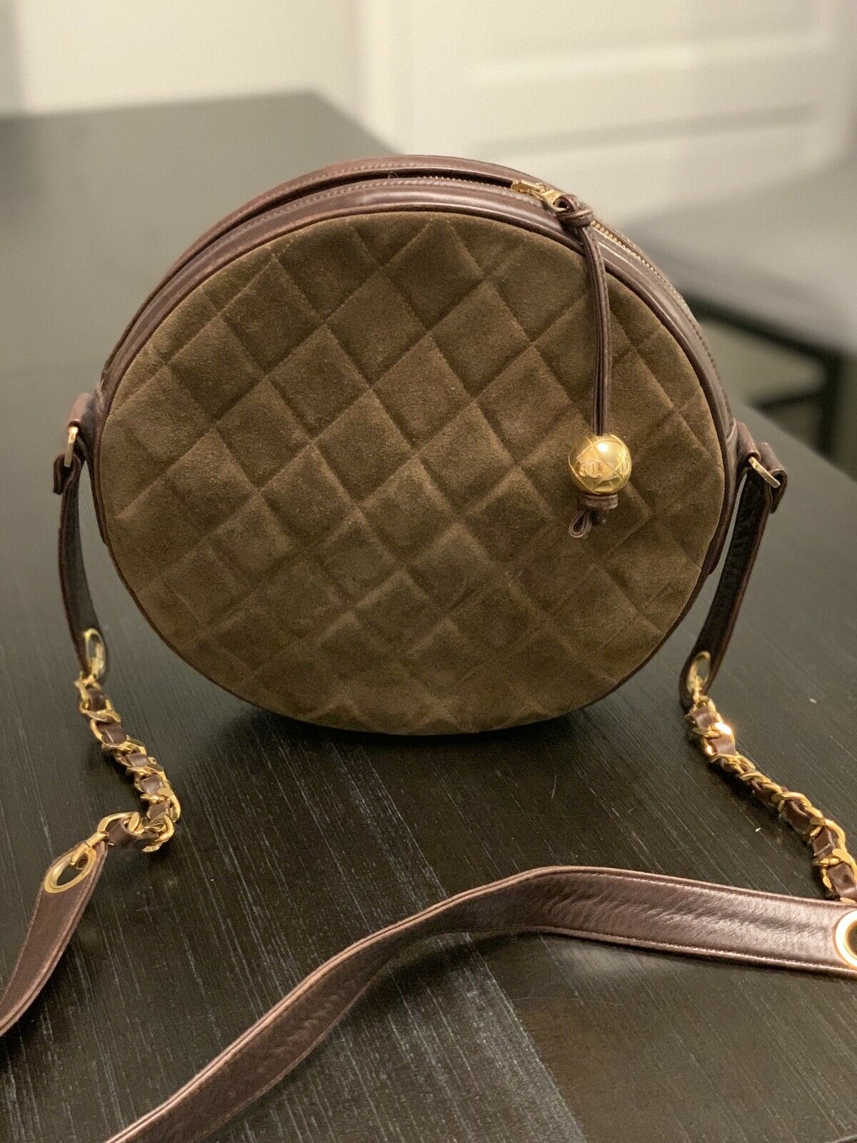 Chanel   Round Crossbody Bag