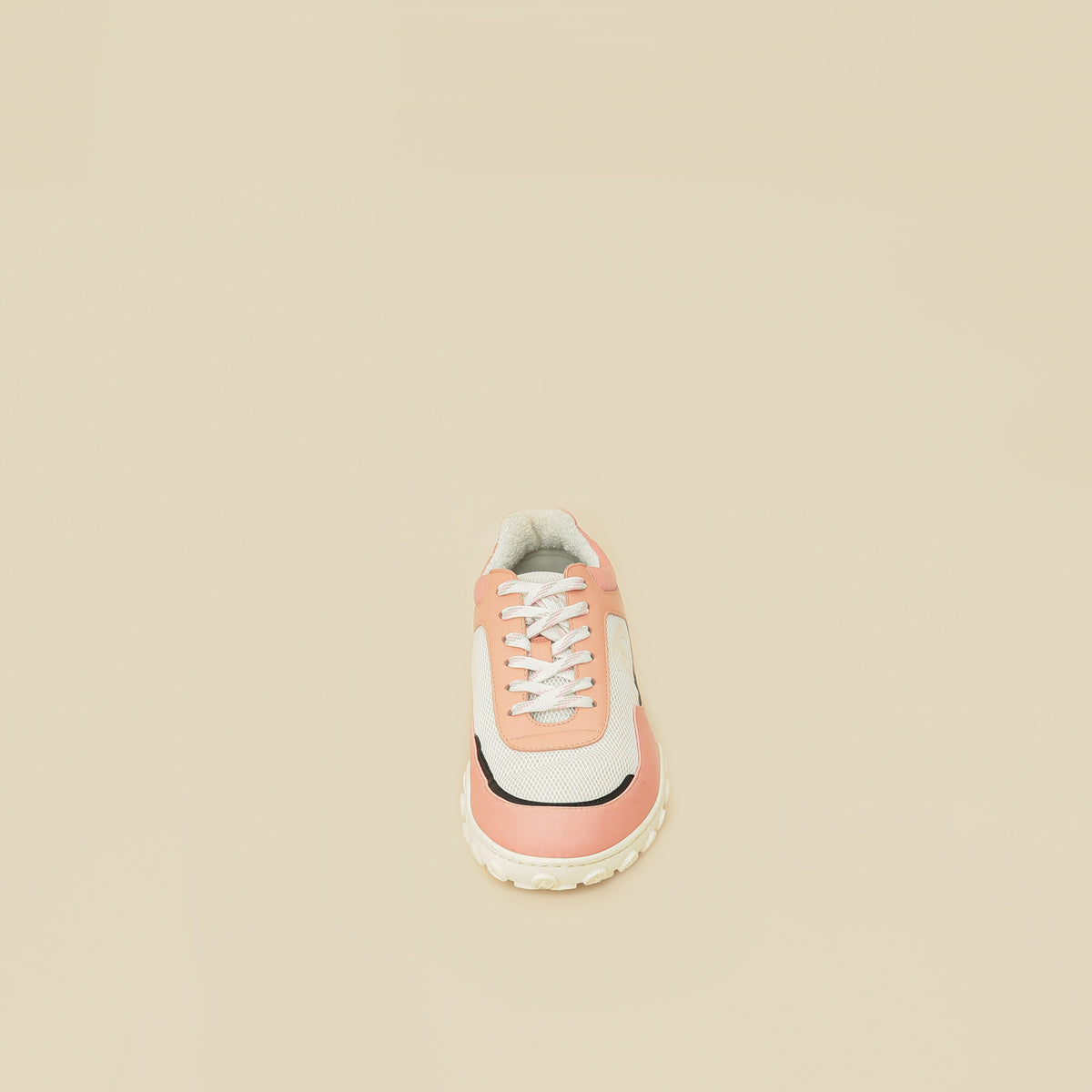Chanel Bicolor Logo Mesh Sneakers 38.5