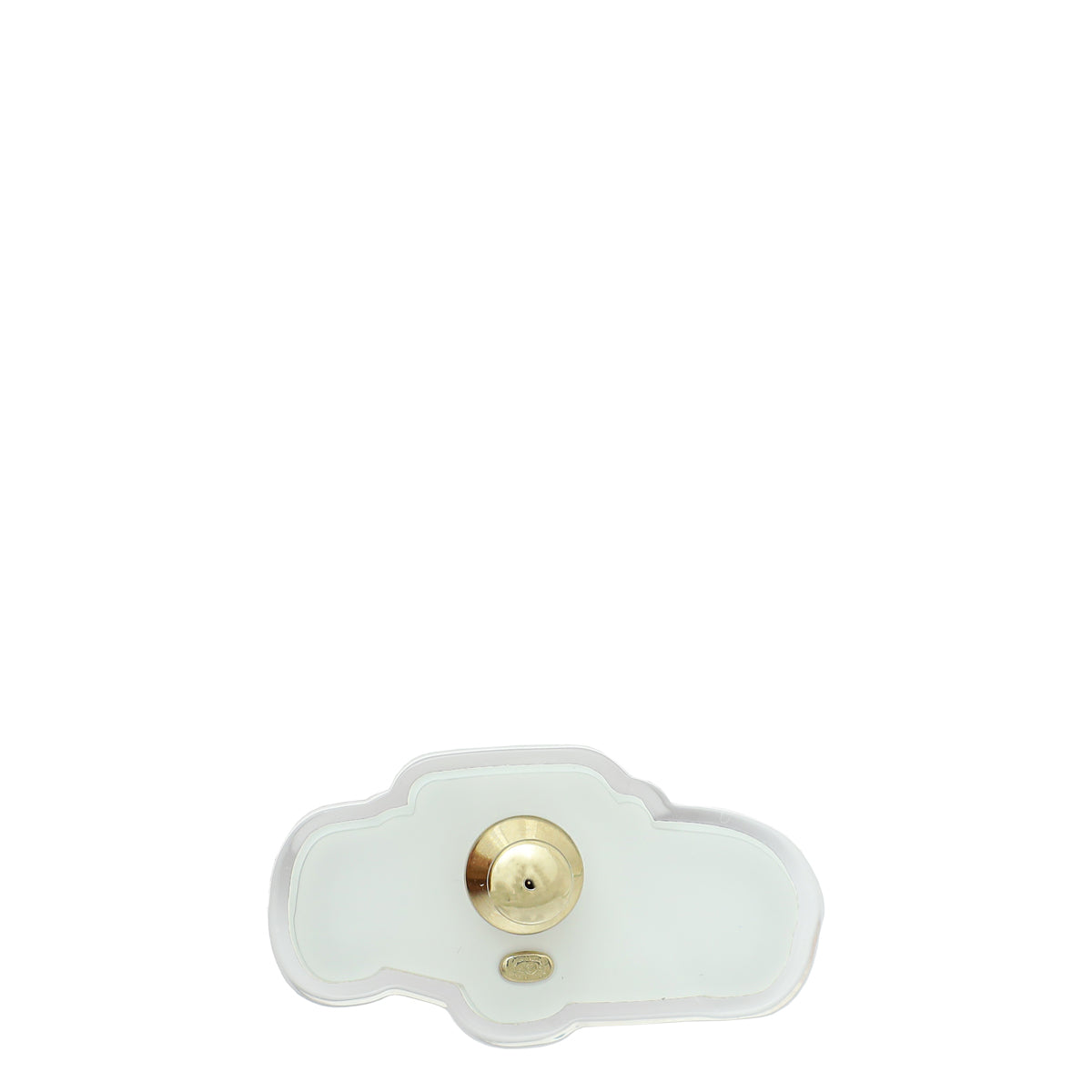 Chanel Pink CC Car Plastic Pin Brooch