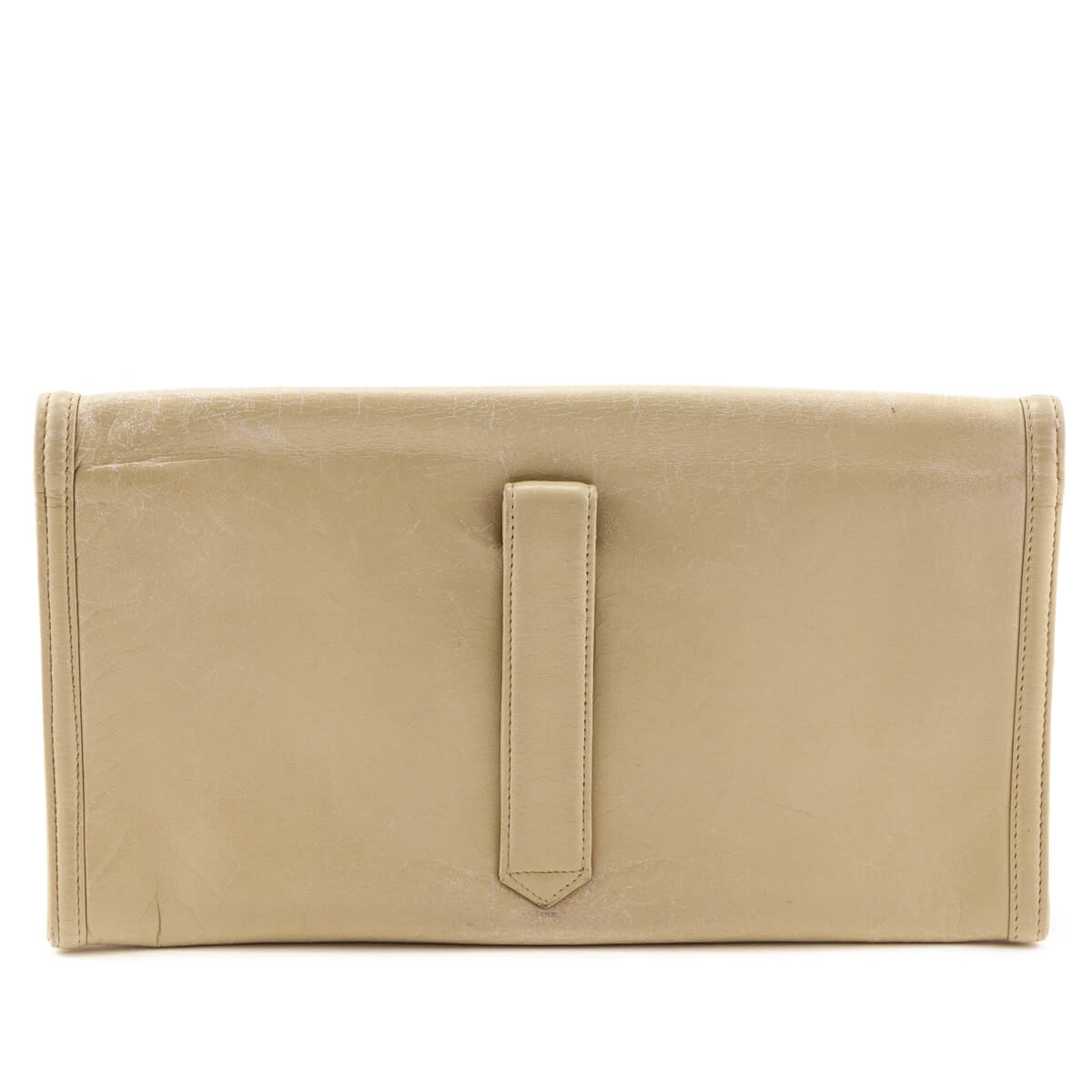Chanel Beige Lambskin   CC Clutch