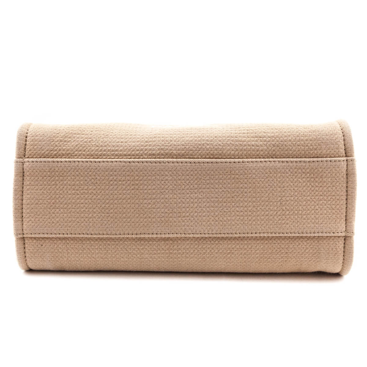 Chanel Beige Mixed Fibers Small Deauville Tote