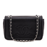 Chanel Black Caviar Timeless CC Flap Bag