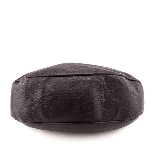 Chanel Brown Calfskin CC Dice Hobo Bag