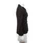 Chanel Brown Wool Crepe Jacket Size S