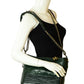 Chanel NWT Dark Green Distressed Quilted Medium Gabrielle Bag