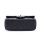 Chanel Black Lambskin Quilted Mini Rectangular Flap