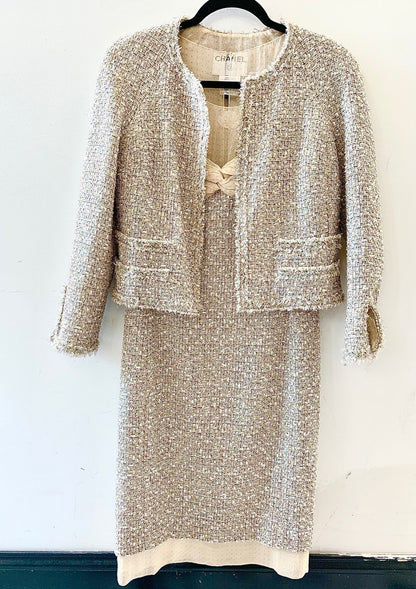 CHANEL DRESS & BLAZER