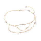 Chanel Faux Pearl CC Waist Belt