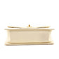 Chanel Ivory Lambskin Reversed Chevron Quilted Flap Bag
