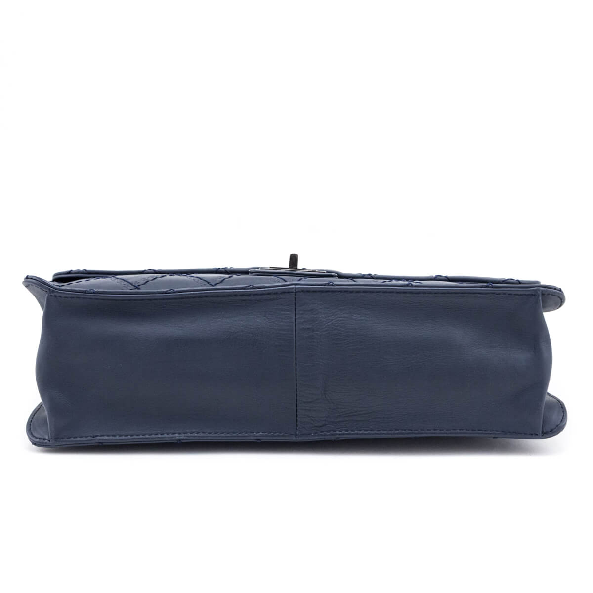 Chanel Navy Calfskin CC Crave Reissue Jumbo Flap Bag