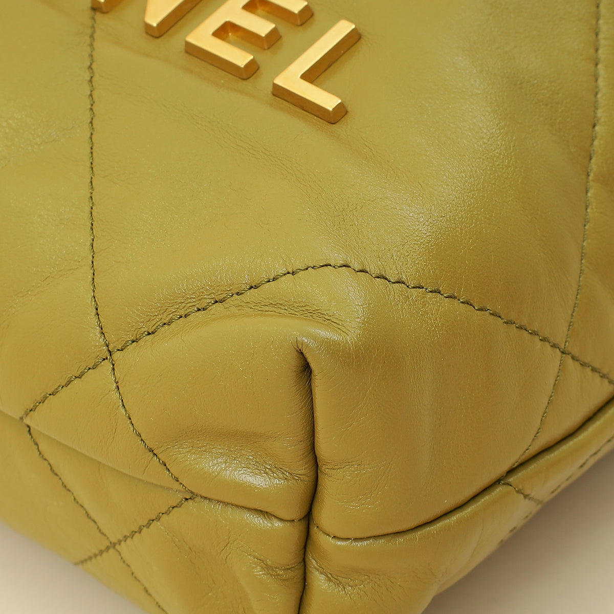 Chanel Olive Shiny 22 Mini Bag