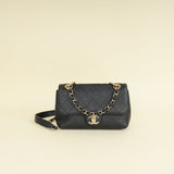Chanel Black CC City Walk Flap Small Bag