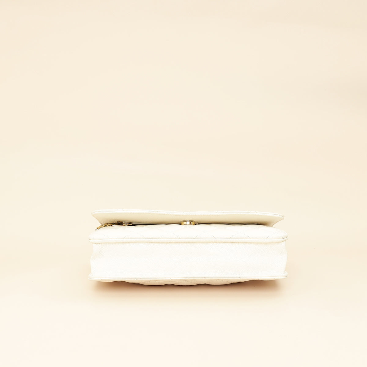Chanel White Classic Wallet on Chain