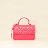 Chanel Hot Pink CC Trendy Flap Bag