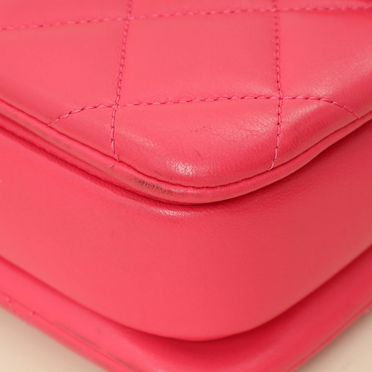 Chanel Hot Pink CC Trendy Flap Bag
