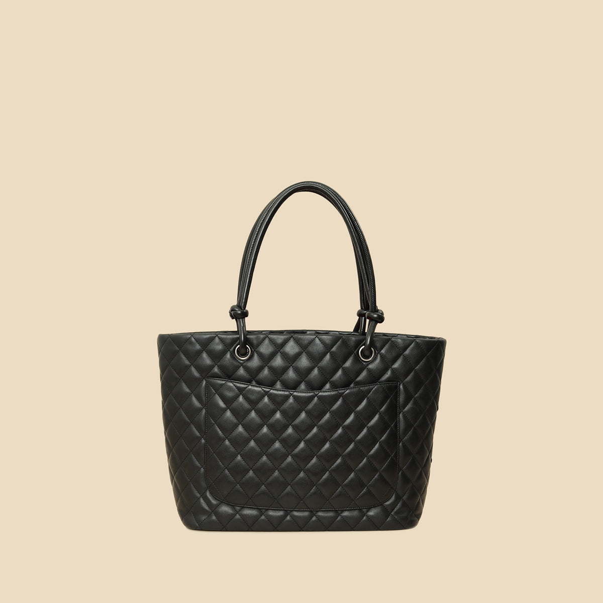 Chanel Black Cambon Ligne Large Tote Bag