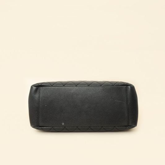 Chanel Black Grand Shopping Tote (GST) Medium Bag