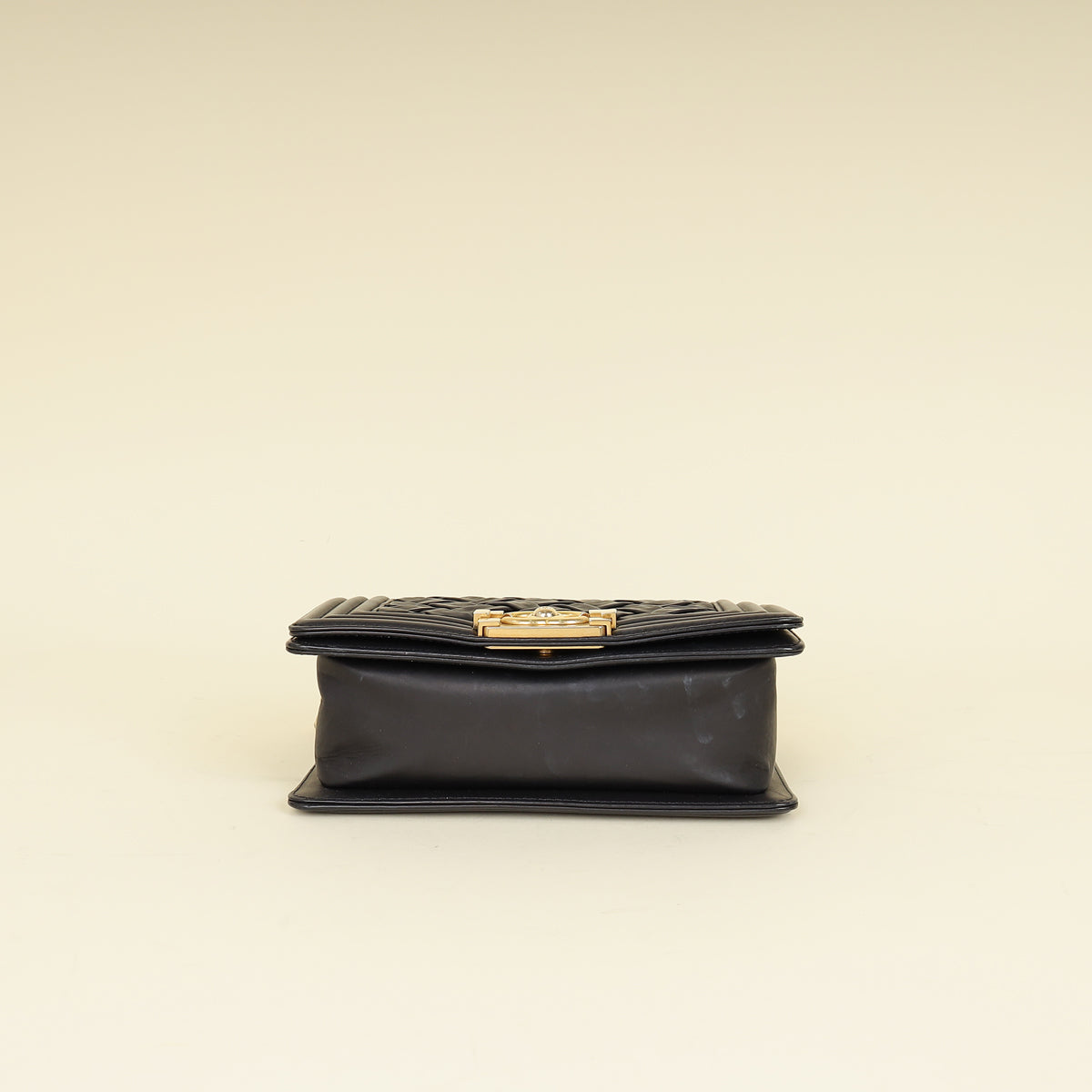 Chanel Black Le Boy Woven Small Bag