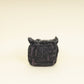 Chanel Black Multicolor CC Denim Quilted Mood Mini Bucket Bag With Chain