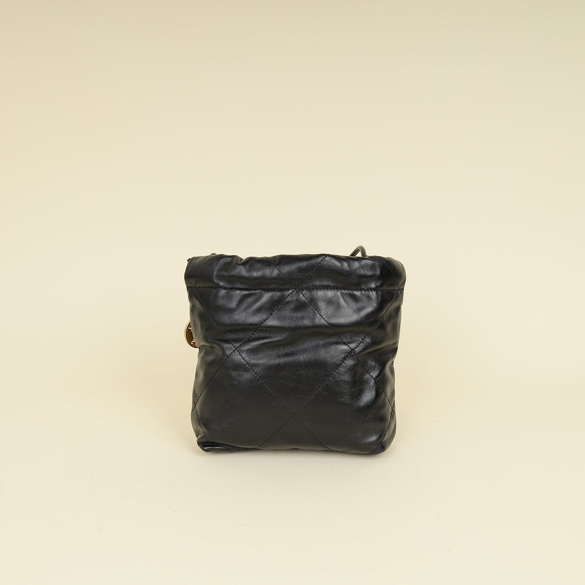 Chanel Black CC 22 Mini Shiny Bag
