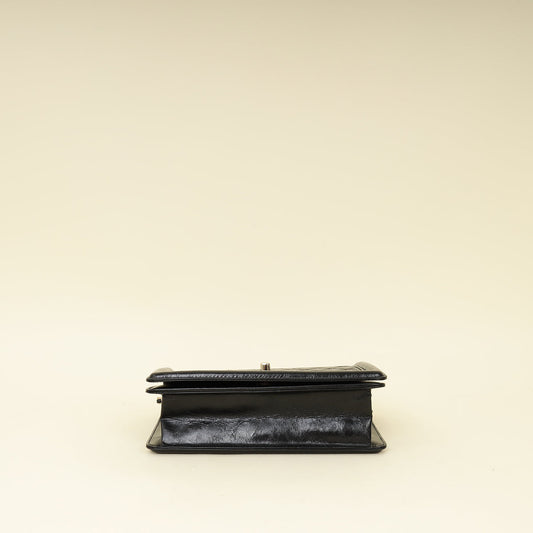 Chanel Black Wallet On Chain w/ Mirror