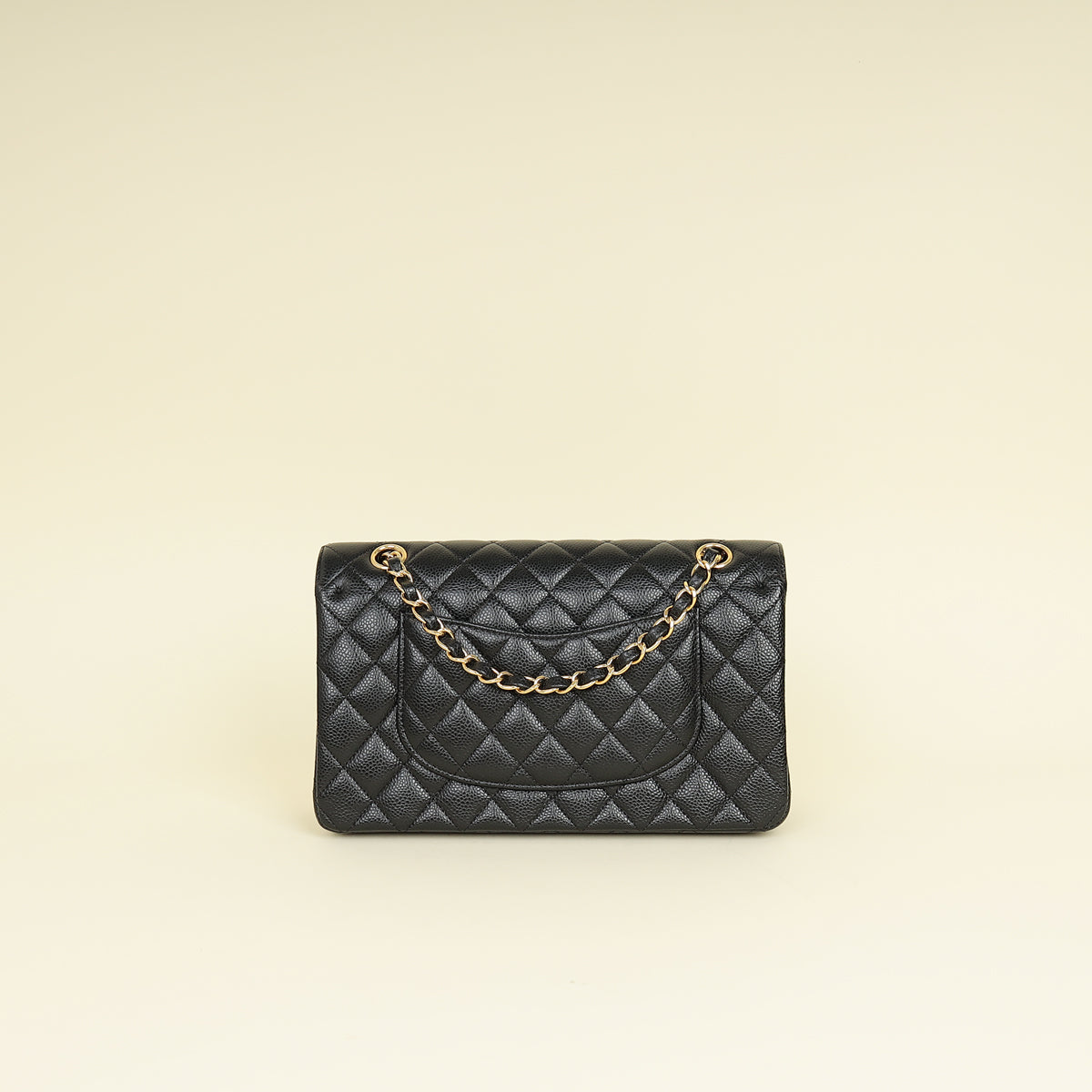 Chanel Black CC Classic 11.12 Medium Double Flap Bag