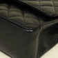 Chanel Black CC Classic 11.12 Medium Double Flap Bag