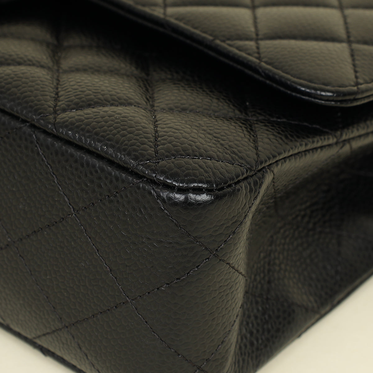 Chanel Black CC Classic 11.12 Medium Double Flap Bag