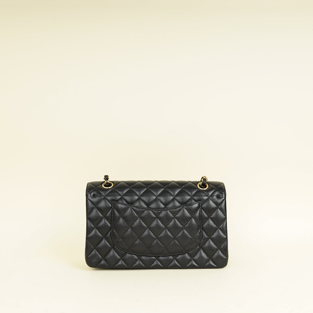 Chanel Black CC Classic 11.12 Double Flap Medium Bag