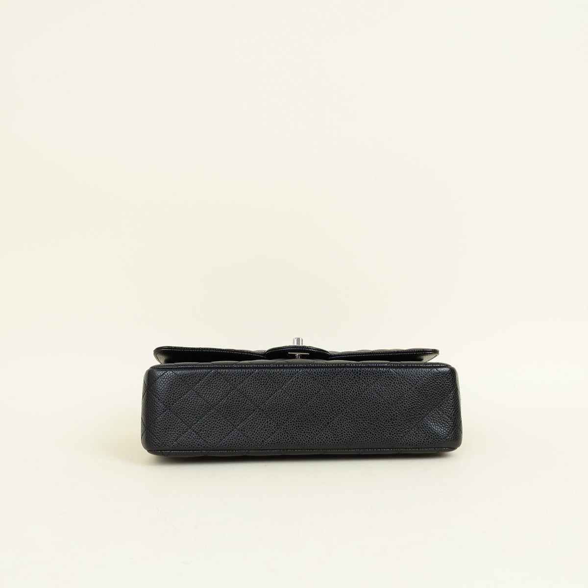 Chanel Black Classic Double Flap Medium Bag